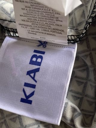 Falda Kiabi Talla 38 Estampada