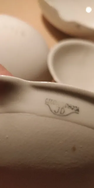 4 Crisoles de caolín finísimo