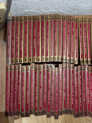 Colección Púrpura COMPLETA Edit. Libra 100 libros