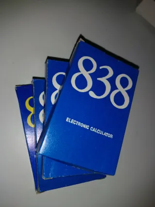 Pack calculadoras electrónicas Sharp EL-838