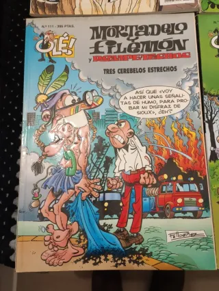 Lote de comics"Mortadelo y Filimon"
