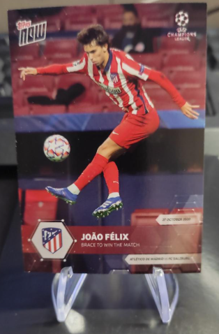 JOAO FELIX ATLETICO MADRID CHAMPIONS TOPPS NOW