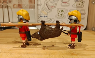 Playmobil romanos de caza