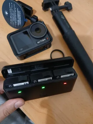 DJI Osmo Action 3 Combo - 4K/120fps - Como nueva