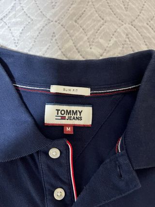 Polo Tommy Hilfiger Azul Talla M