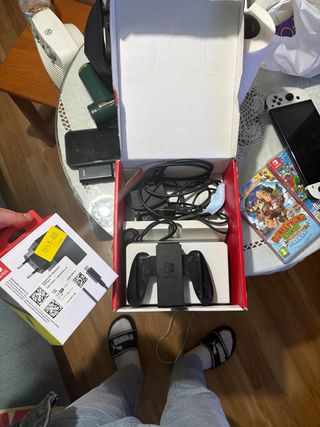 Nintendo Switch OLED Blanca