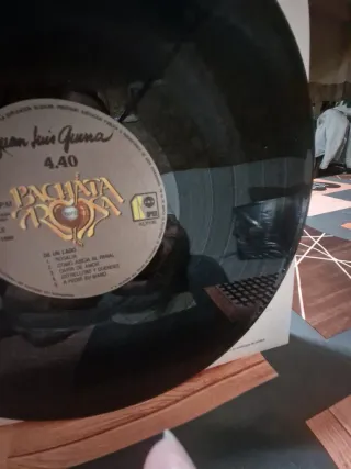 Vinilo Juan Luis Guerra 4.40 Bachata Rosa