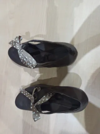 Zapatos de piel cómodos con lazo