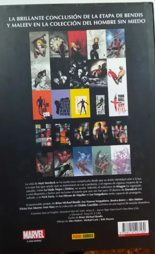 Marvel omnibus. daredevil de brian michael bend...