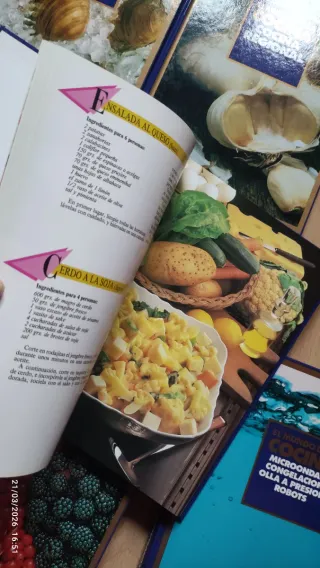 Libros de Cocina "El mundo de la cocina (14 tomos)