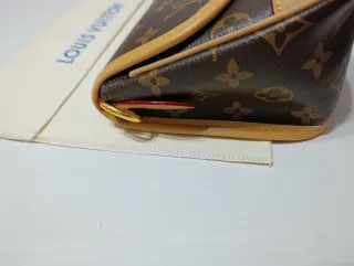 Borsa Louis Vuitton Marrone e Beige