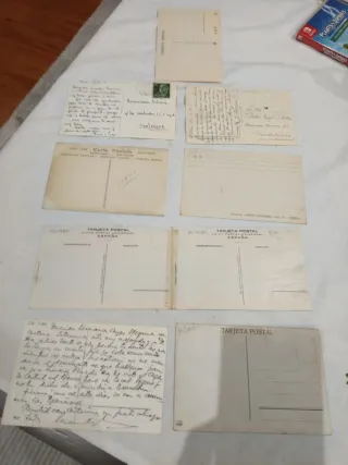 Lote 7 Postales Antiguas País Vasco