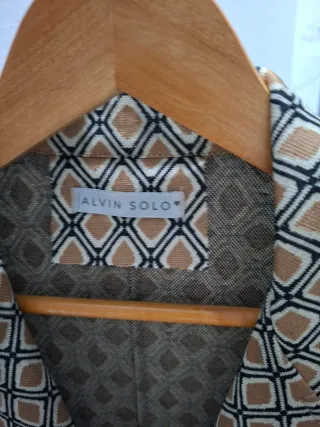 Chaqueta ALVIN SOLO Beige y Marrón