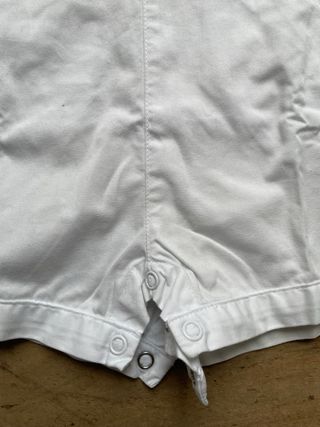 Peto bebé Dulces algodón blanco