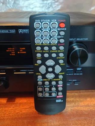 Receptor AV Yamaha RX-V496RDS Negro