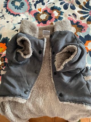 Abrigo para perro con forro polar