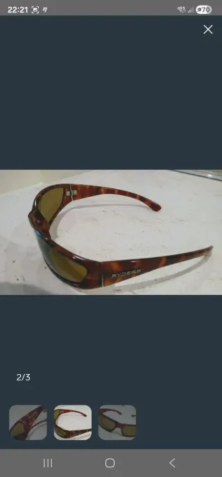 Gafas de sol RYDERS marrones multicolor