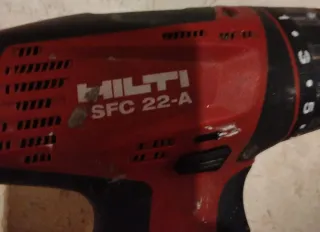 Taladro Hilti SFC 22-A con cargador y dos baterías