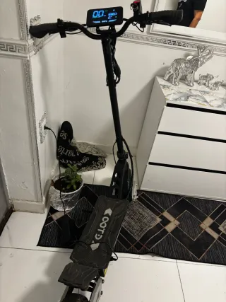 Patín Eléctrico Plegable Negro