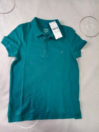 Lote 2 polos niño Kiabi 6A sin etiqueta