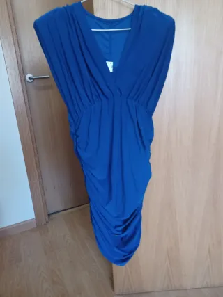 Vestido de fiesta azul