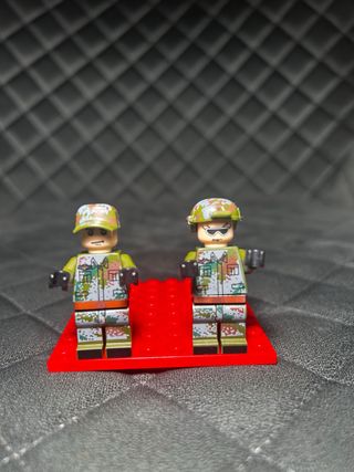 Minifigura Lego compatible Militares Camuflaje