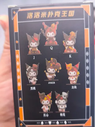 Kuromi Reina Corona Figura Accesorios