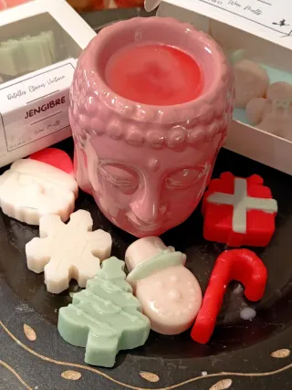 Pack  4 Cajitas de 30g de Wax Melts para quemador.
