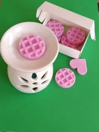 Pack  4 Cajitas de 30g de Wax Melts para quemador.