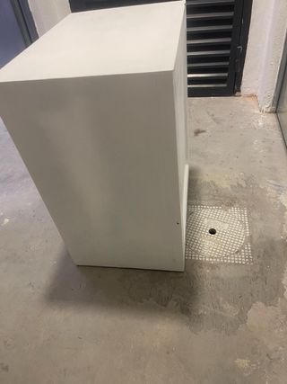 2 Mesitas de noche pintadas blanco