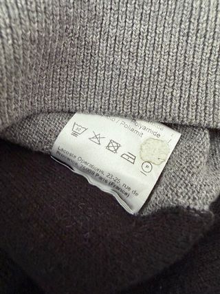 Jersey Lacoste Gris Talla M