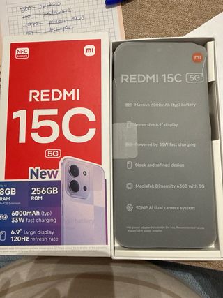 Xiaomi Redmi 15C 8GB 256GB Morado Nuevo