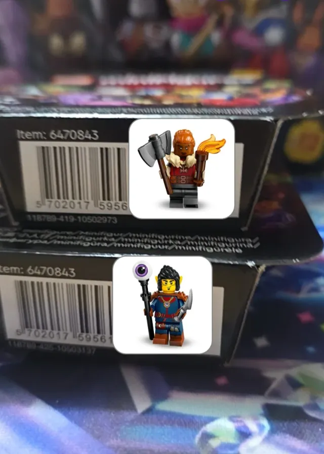 LEGO Minifiguras Dungeons & Dragons 71047 completa