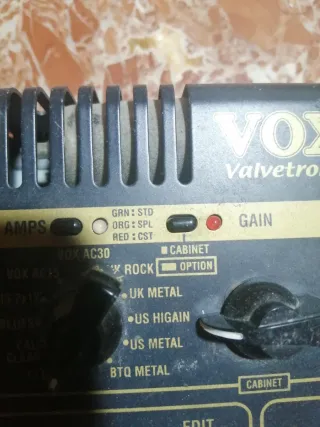 Vox Tonelab Valvetronix Pedalera con Válvula