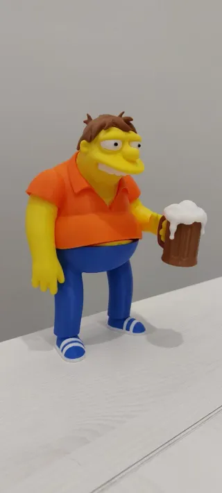 Barney Los Simpson figura coleccionable