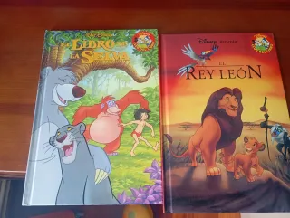 Lote 2 libros Disney