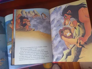 Lote 2 libros Disney