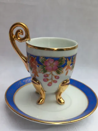 Set caffe "Tete-a-Tete" Bone China Vintage