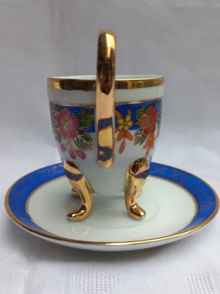 Set caffe "Tete-a-Tete" Bone China Vintage