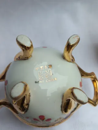 Set caffe "Tete-a-Tete" Bone China Vintage