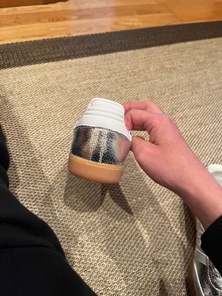 Adidas Samba Plata y Blanco