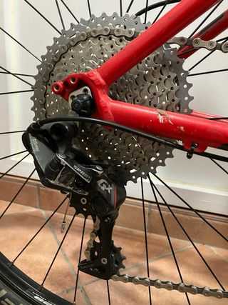 Bicicleta Trek Xcaliber MTB Rossa