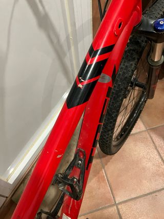 Bicicleta Trek Xcaliber MTB Rossa