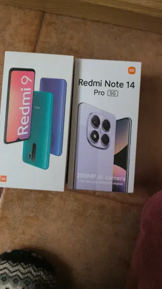 Redmi Note 14 Pro 5G Negro para piezas y redmi 9