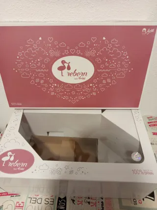 Muñeco bebé reborn Arias