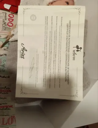 Muñeco bebé reborn Arias