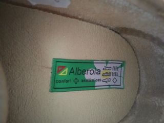 calzado cómodo ALBEROLA con cierre de velcro no 38