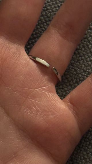 Anel Pandora Prata 925 ajustável