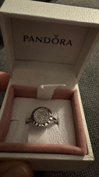 Anel Pandora Prata 925 ajustável