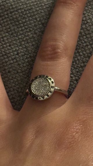 Anel Pandora Prata 925 ajustável